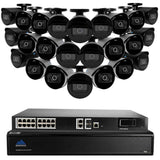 Montavue 32 Channel 4K Security System w/ 24 4MP Security Cameras (Bullet), 6TB HDD