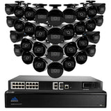 Montavue 32 Channel 4K Ultra HD NVR Security System w/ 32 4MP IP Bullet Security Cameras, 6TB HDD