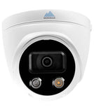 Montavue -5MP HD Active Deterrence Security System w/ 8 5MP Turret Cameras, Two-way audio, Siren, Strobe