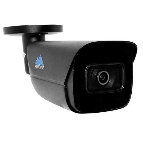 Montavue-5MP Smart Motion AI Bullet Camera (Black)-  AI Functionality, Smart Motion Detect, Built-in Mic, 164ft IR Night Vision- Montavue MTB5098-AISMDB