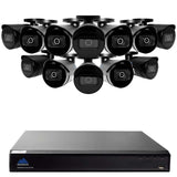 Montavue 16 Channel IP Security System w/ 12 4MP IP Bullet Cameras, 3TB HDD