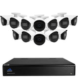 Montavue 16 Channel IP Security System w/ 12 4MP IP Bullet Cameras, 3TB HDD