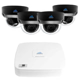 Montavue 4 Channel Home Security System w/ 4 4MP Vandal Dome Cameras