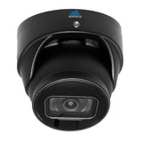 Montavue MTT4102 Black 2K 4MP HD IP Turret/Dome Camera w/ Starlight Night Vision and Built-in Audio Mic