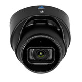Montavue MTT4102 Black 2K 4MP HD IP Turret/Dome Camera w/ Starlight Night Vision and Built-in Audio Mic