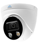 5MP HD Active Deterrence Security System w/ 12 5MP Turret Cameras, Two-way audio, Siren, Strobe