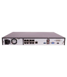 Montavue MNR12082-8 8 Channel 4K Ultra HD NVR w/ 2TB Hard Drive, 8 PoE Ports, MontavueGO Remote Connectivity, ONVIF Compliant, 20TB HDD Capacity